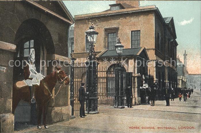 Leibgarde Wache Horse Guards Whitehall London