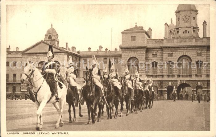Leibgarde Wache Horse Guards Whitehall London