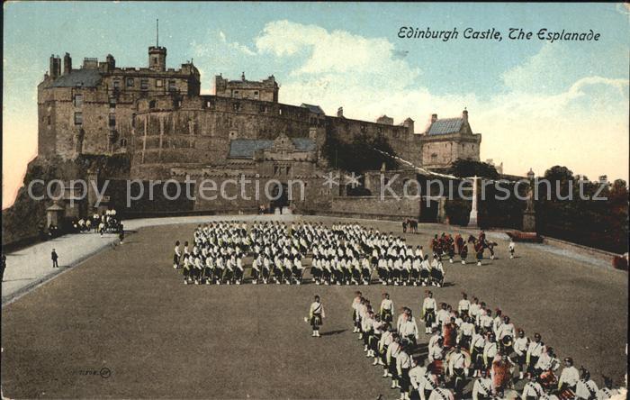 Leibgarde Wache The Esplanade Edinburgh Castle