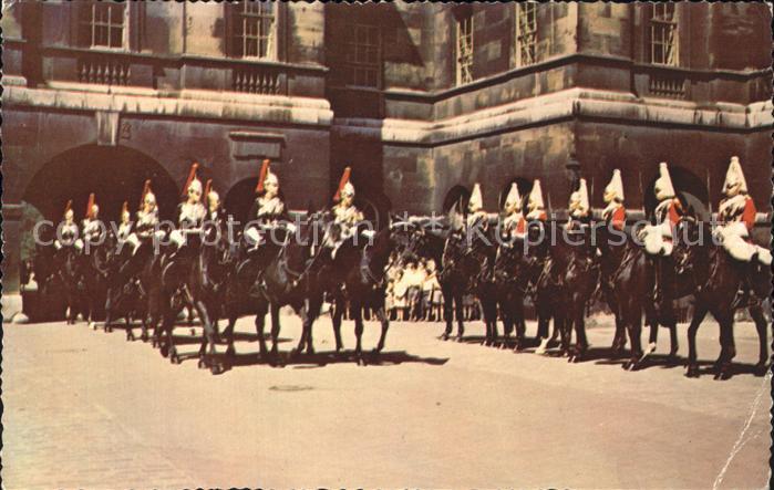 Leibgarde Wache Changing Guard Horseguards Parade Londo