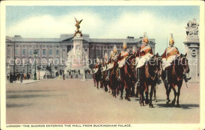Leibgarde Wache Royal Horse Guards Buckingham Palace Lo