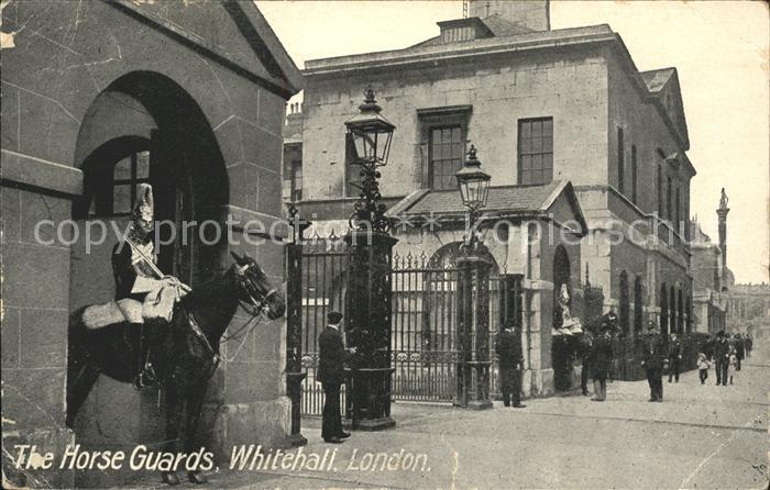 Leibgarde Wache Horse Guards Whitehall London
