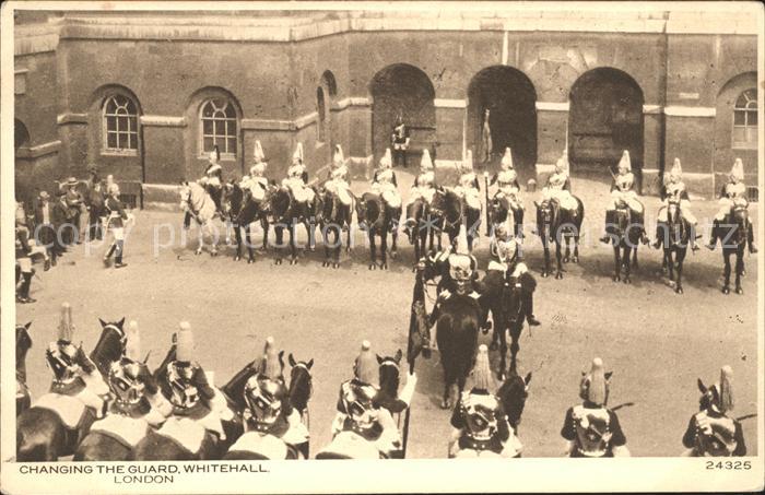 Leibgarde Wache Changing the Guard Whitehall London