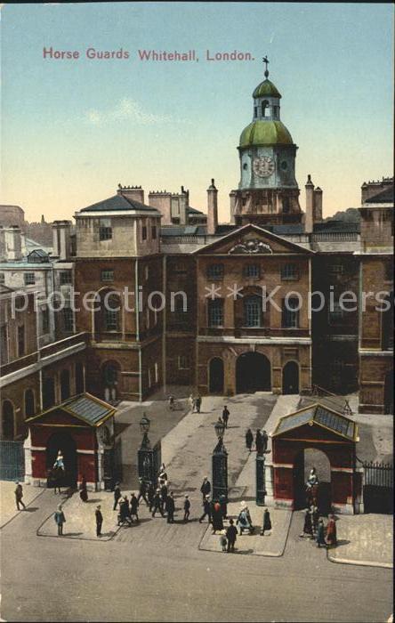 Leibgarde Wache Horse Guards Whitehall London