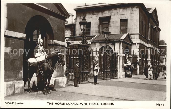 Leibgarde Wache Horse Guards Whitehall London