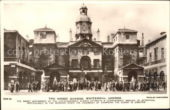 Leibgarde Wache Horse Guards Whitehall London