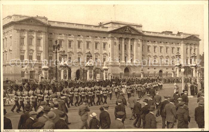 Leibgarde Wache Buckingham Palace London