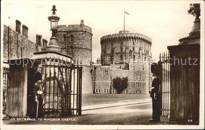 Leibgarde Wache Entrance Windsor Castle