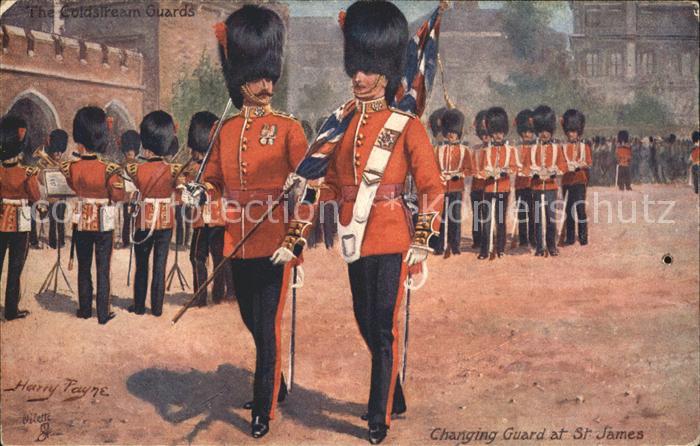 Leibgarde Wache Changing Guard St. James Harry Payne Ve
