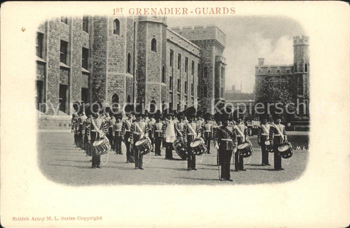 Leibgarde Wache Grenadier-Guards Trommler