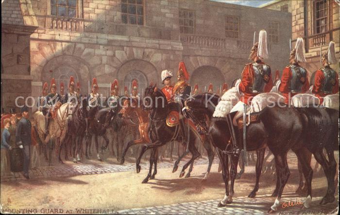 Leibgarde Wache Mounting Guard Whitehall Verlag-Tucks-N