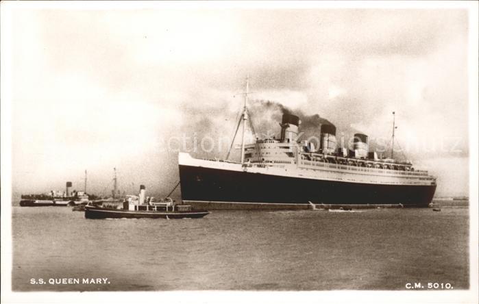 Dampfer Oceanliner S.S. Queen Mary