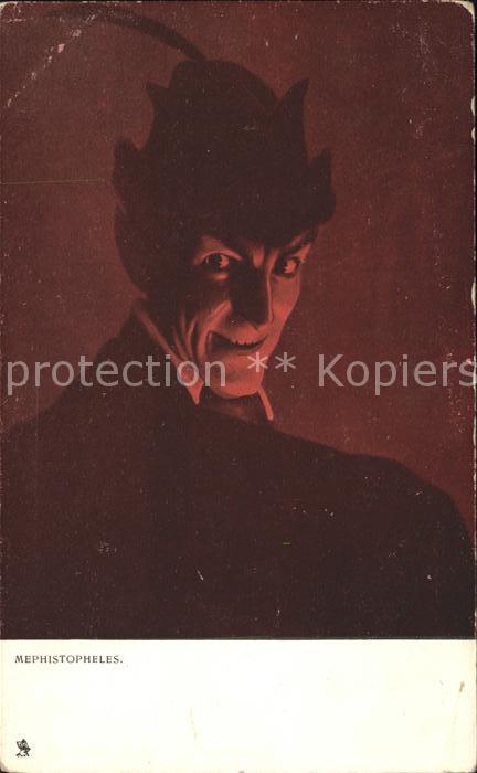 Goethe Johann Wolfgang von Mephistopheles