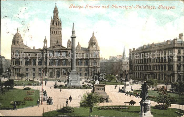 Glasgow George Square and Municipal Buildings Monument