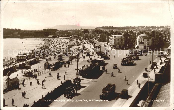Weymouth Dorset Esplanade and Sands Valentine's Series