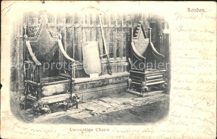 London Coronation Chairs