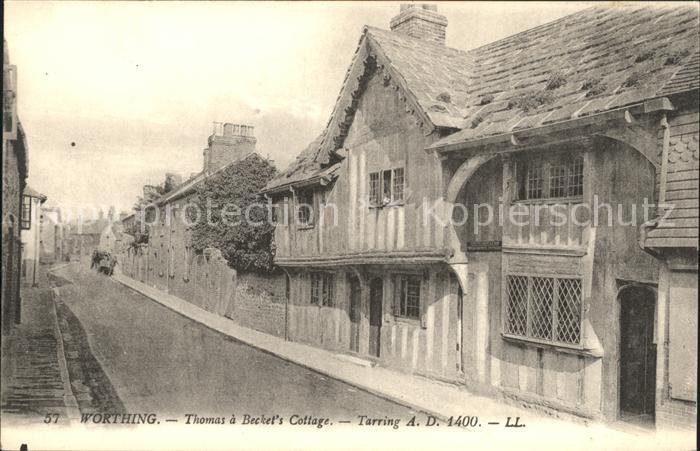 Worthing West Sussex Thomas a Becket's Cottage