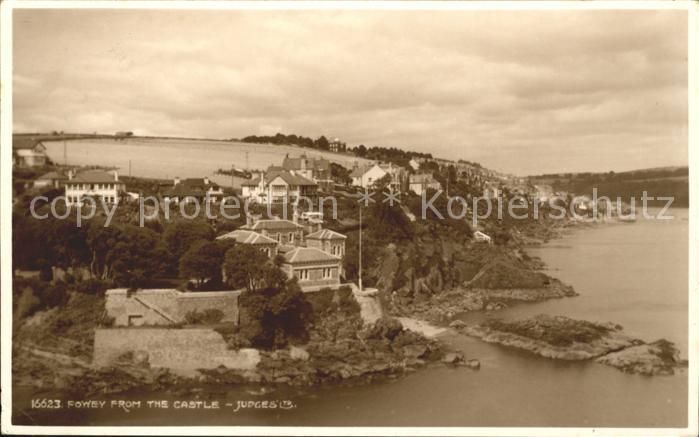 Fowey View from the Castle