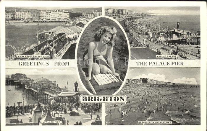Brighton Hove Palace Pier Marine Parade Beach Badenixe