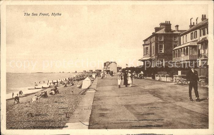 Hythe Kent Sea Front Beach Promenade