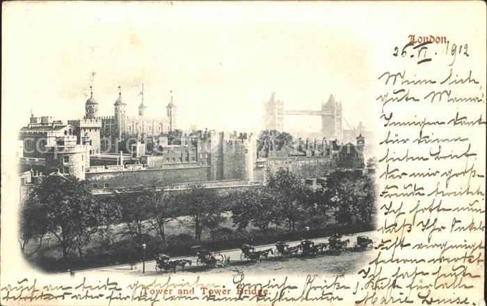 London Tower and Tower Bridge