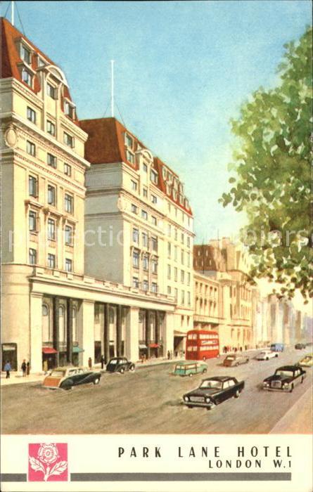 London Park Lane Hotel Illustration