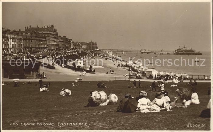 Eastbourne Sussex Grand Parade Beach Pier