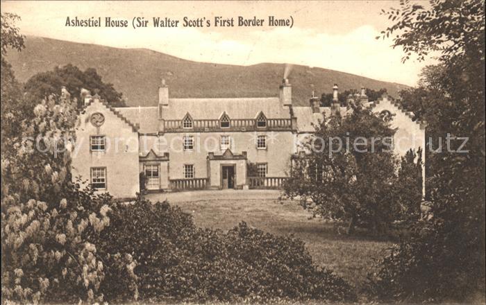 Selkirk Ashestiel House Sir Walter Scott's Frist Border House