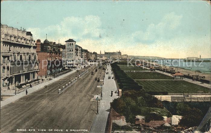 Hove Brighton Birds eye view