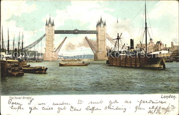 London Tower Bridge Thames Steamer