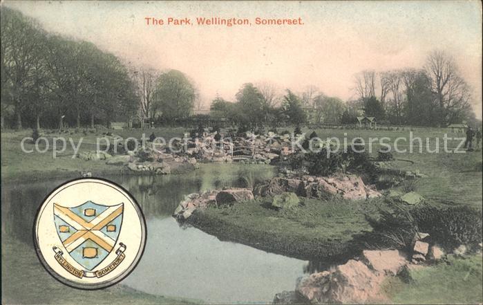 Wellington Taunton Deane The Park Wappen
