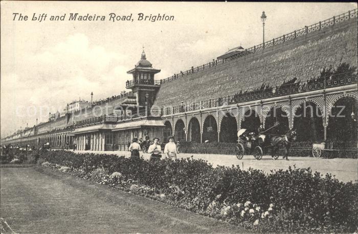 Brighton Hove The Lift and Madeira Road