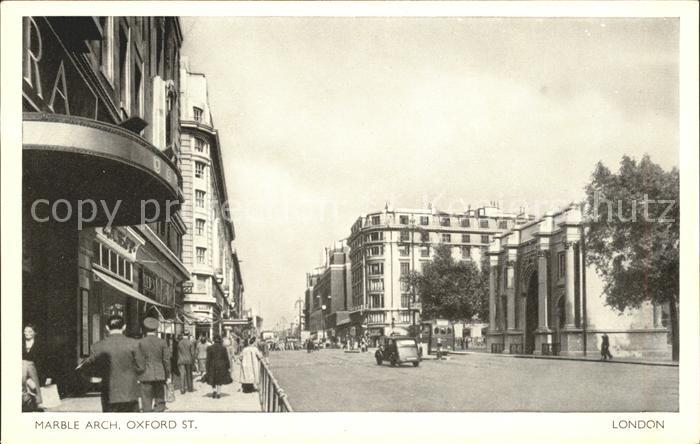 London Marble Arch Oxford Street