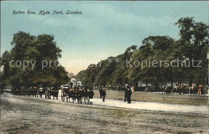 London Rotten Row Hyde Park
