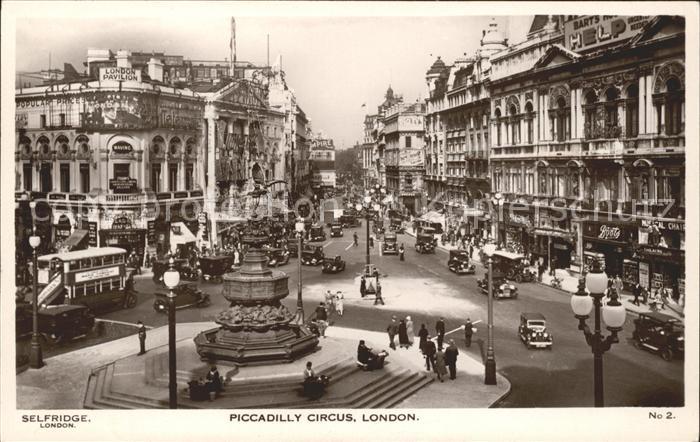 London Piccadilly Circus Eros Statue Monument
