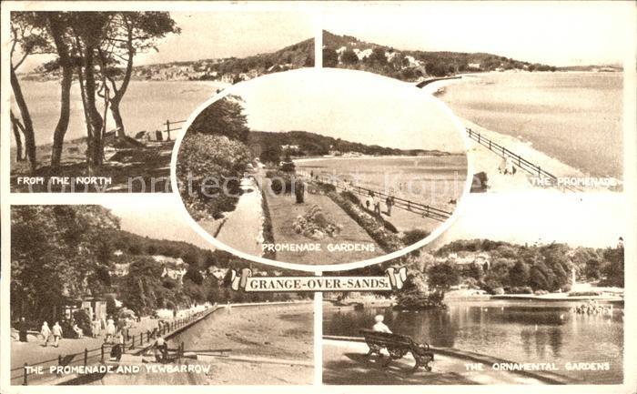 Grange over Sands Promenade Yewbarrow Ornamental Gardens Beach
