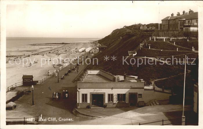 Cromer East Cliff Beach