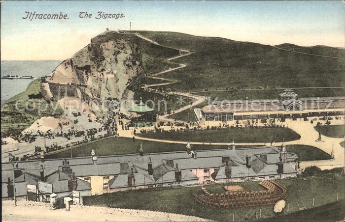 Ilfracombe North Devon The Zigzags