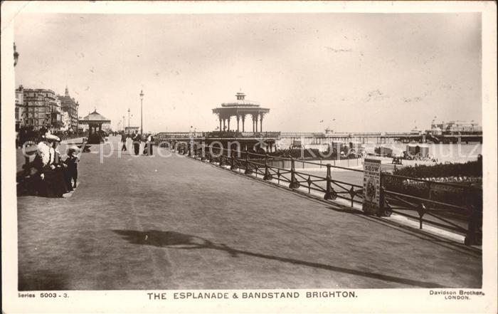 Brighton Hove Esplanade and Bandstand