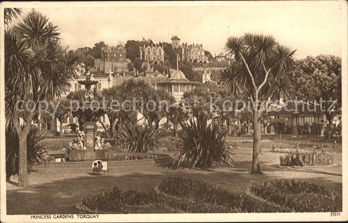Torquay Torbay Princess Gardens