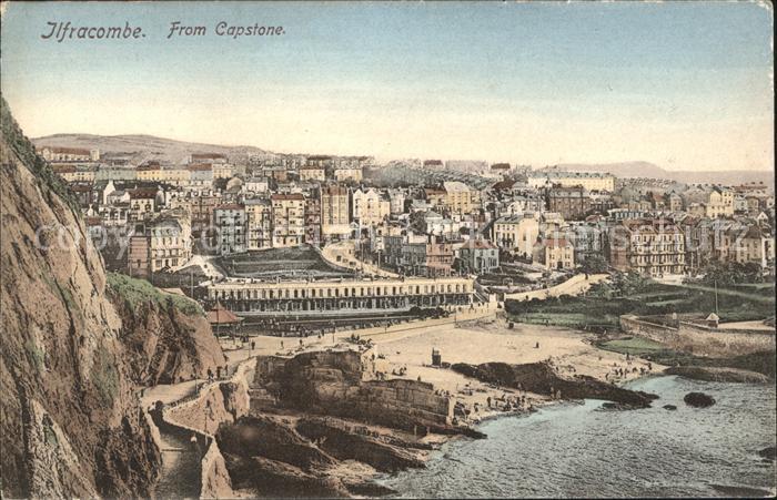 Ilfracombe North Devon View from Capstone Frith's Series