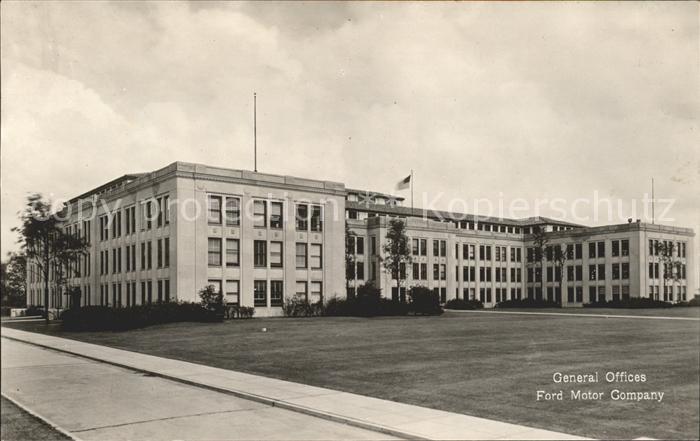 Dearborn Michigan General Offices Ford Motor Company