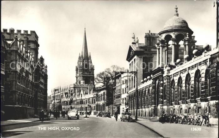 Oxford Oxfordshire The High Street Salmon Series