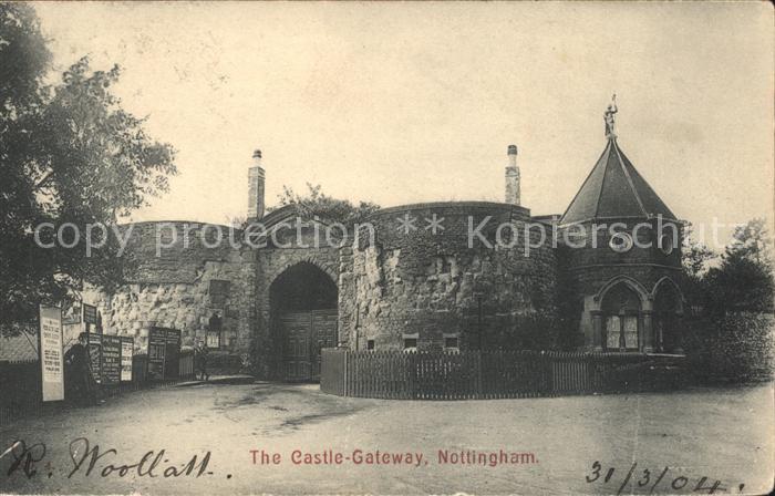 Nottingham UK Castle Gateway