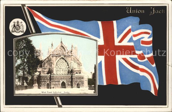 Exeter Cathedral Flag Union Jack