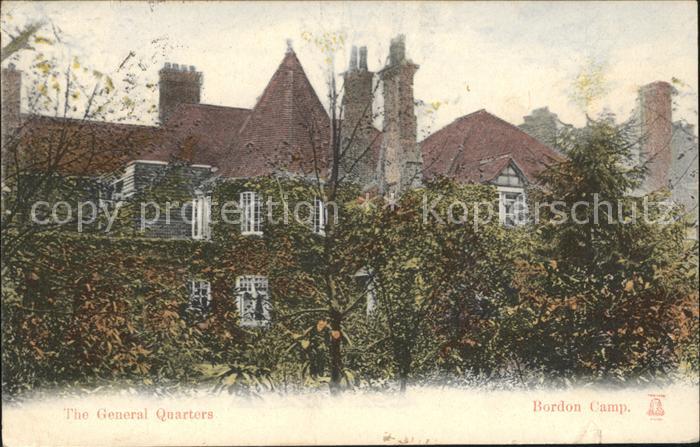 Liss Bordon Camp General Quarters British Army