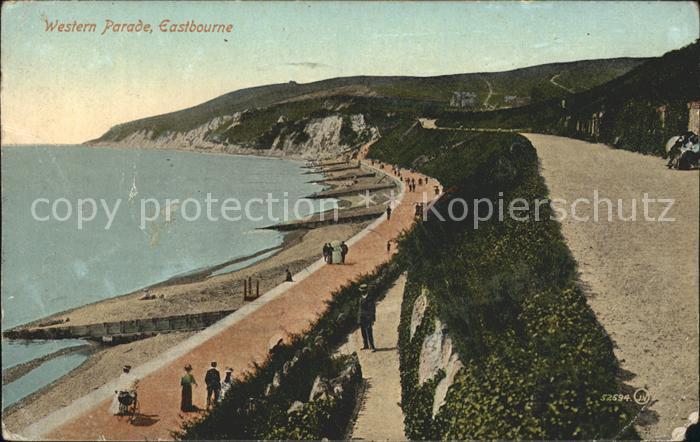 Eastbourne Sussex Western Parade Coast