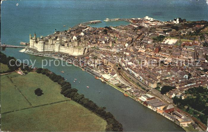 Caernarvon Aerial view