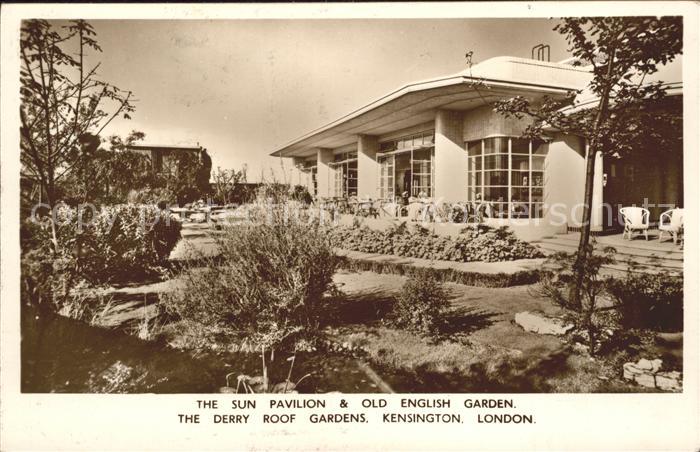 Kensington & Chelsea Sun Pavilion Old English Garden Derry Roof Gardens