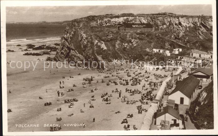Newquay Tolcarne Beach Coast